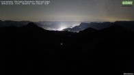 Archiv Foto Webcam Hochrieshütte - DAV Sektion Rosenheim - Blick nach Süden 21:00