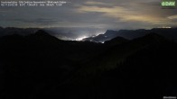 Archived image Webcam Hochries - View to the south 01:00