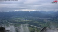 Archiv Foto Webcam Drehrestaurant Hoher Kasten - Blick ins Rheintal 17:00
