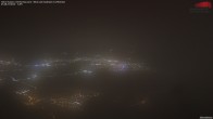 Archiv Foto Webcam Drehrestaurant Hoher Kasten - Blick ins Rheintal 23:00