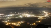 Archived image Webcam Hoher Kasten - Rheintal 01:00