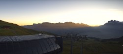 Archived image Webcam Panorama from Männlichen mountain 05:00
