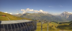 Archived image Webcam Panorama from Männlichen mountain 13:00