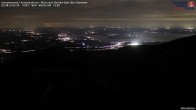 Archived image Webcam Kampenwand - View to the Chiemsee 01:00