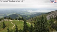 Archiv Foto Webcam Kampenwand - Blick über den Chiemsee 07:00