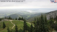 Archiv Foto Webcam Kampenwand - Blick über den Chiemsee 08:00