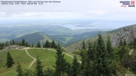 Archiv Foto Webcam Kampenwand - Blick über den Chiemsee 11:00