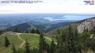 Archiv Foto Webcam Kampenwand - Blick über den Chiemsee 17:00