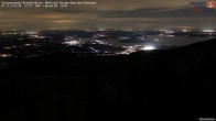 Archiv Foto Webcam Kampenwand - Blick über den Chiemsee 01:00