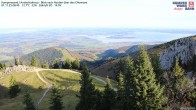 Archived image Webcam Kampenwand - View to the Chiemsee 07:00