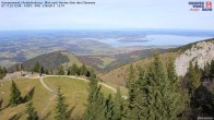 Archived image Webcam Kampenwand - View to the Chiemsee 11:00