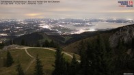 Archived image Webcam Kampenwand - View to the Chiemsee 17:00