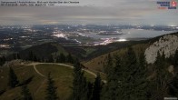 Archived image Webcam Kampenwand - View to the Chiemsee 21:00