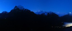 Archiv Foto Webcam Grindelwald First: Mittelstation 03:00