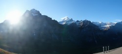 Archived image Webcam Grindelwald First midway station 07:00