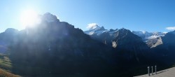 Archived image Webcam Grindelwald First midway station 08:00