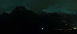 Archiv Foto Webcam Grindelwald First: Mittelstation 23:00
