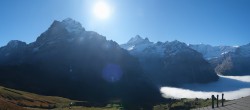 Archived image Webcam Grindelwald First midway station 09:00