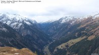 Archiv Foto Webcam Gamshütte Zillertal Blick zum Tristner 10:00