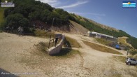 Archived image Webcam Campo Felice - top station chairlift Campo Felice and Chalet del Bosco 09:00