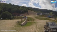 Archived image Webcam Campo Felice - top station chairlift Campo Felice and Chalet del Bosco 11:00