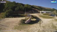 Archived image Webcam Campo Felice - top station chairlift Campo Felice and Chalet del Bosco 08:00