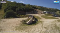 Archived image Webcam Campo Felice - top station chairlift Campo Felice and Chalet del Bosco 10:00