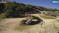 Archived image Webcam Campo Felice - top station chairlift Campo Felice and Chalet del Bosco 08:00