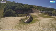 Archived image Webcam Campo Felice - top station chairlift Campo Felice and Chalet del Bosco 11:00