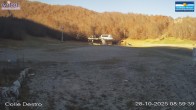 Archived image Webcam Campo Felice - base station chairlift Colle Destro and chalet Innamorati (Italy) 07:00
