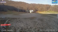 Archiv Foto Webcam Campo Felice - Talstation Sessellift Colle Destro und Chalet Innamorati (Italien) 09:00