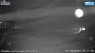 Archived image Webcam Campo Felice (Italy) – base station chairlift Campo Felice 00:00