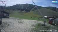 Archived image Webcam Campo Felice (Italy) – base station chairlift Campo Felice 08:00