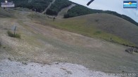 Archived image Webcam Campo Felice - rope lift Baby Campo Felice, slope Scorpione and chairlift Nibbio 11:00