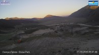 Archived image Webcam Campo Felice (Italy) - View of Snow Park 05:00