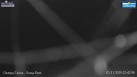 Archived image Webcam Campo Felice (Italy) - View of Snow Park 01:00