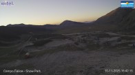 Archived image Webcam Campo Felice (Italy) - View of Snow Park 15:00