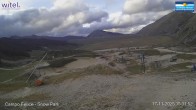 Archived image Webcam Campo Felice (Italy) - View of Snow Park 14:00