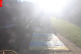 Archived image Webcam Marianske Lazne - baste station cable car Lanovka, Czech Republic 08:00