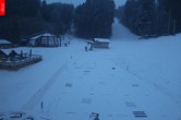 Archived image Webcam Marianske Lazne - baste station cable car Lanovka, Czech Republic 06:00