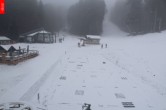 Archived image Webcam Marianske Lazne - baste station cable car Lanovka, Czech Republic 11:00