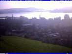 Archiv Foto Webcam Obertrumer See - Blick über Seeham 06:00