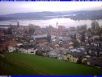 Archived image Webcam Obertrumer See - View to Seeham 11:00