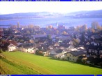 Archiv Foto Webcam Obertrumer See - Blick über Seeham 07:00
