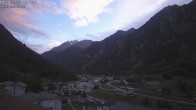 Archiv Foto Webcam Grächen - St. Niklaus 19:00
