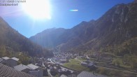 Archived image Webcam Grächen - St. Niklaus village 13:00