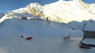 Archived image Webcam Saas Fee - Längfluh chair lift 07:00