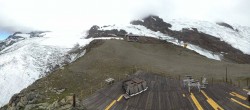 Archiv Foto Webcam Saas Fee - Längfluh Gletscher 15:00