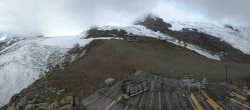 Archiv Foto Webcam Saas Fee - Längfluh Gletscher 17:00