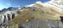 Archived image Webcam Saas Fee - Längfluh Glacier 08:00